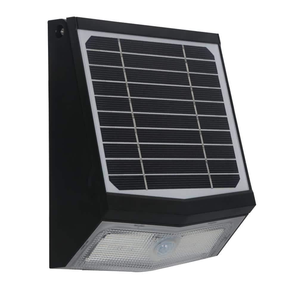 Matte Black LED Outdoor Flush Mount
