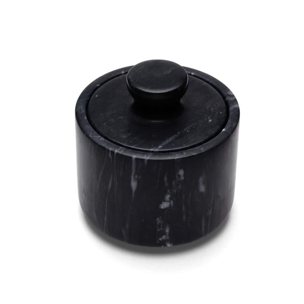 Fox Run Brands Fox Run Brands Marble Salt Cellar, Black
