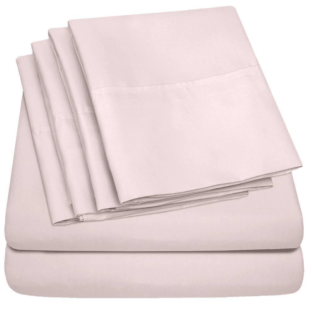 Sweet Home Collection Luxurious Soft Microfiber Sheet Set with Bonus Pillowcases