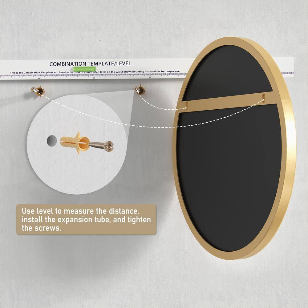 Mercer41 Alauni Round Bathroom Vanity Mirror Wall Mounted Bathroom Circle Mirrors for over sink,Home Decor  & Reviews | Wayfair