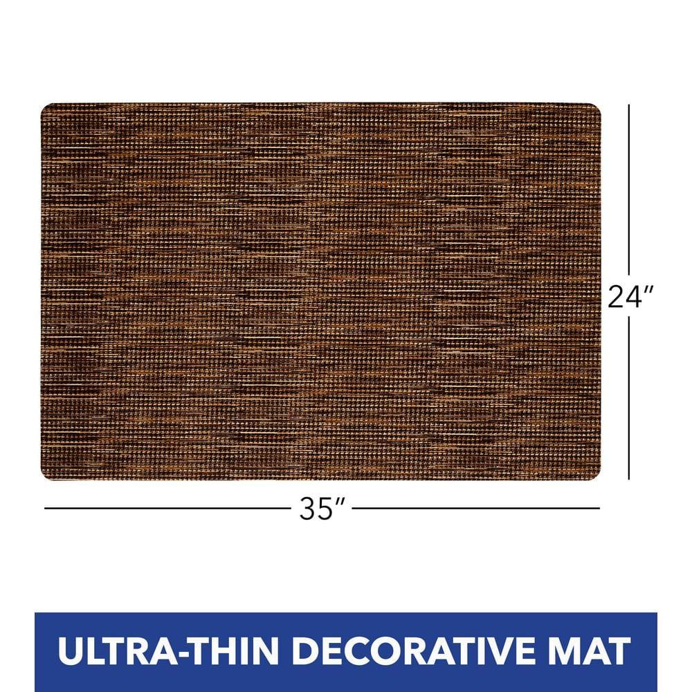 Home Dynamix Smooth Step Machine Washable Low Profile Stain Resistant Non-Slip Versatile Utility Kitchen Mat