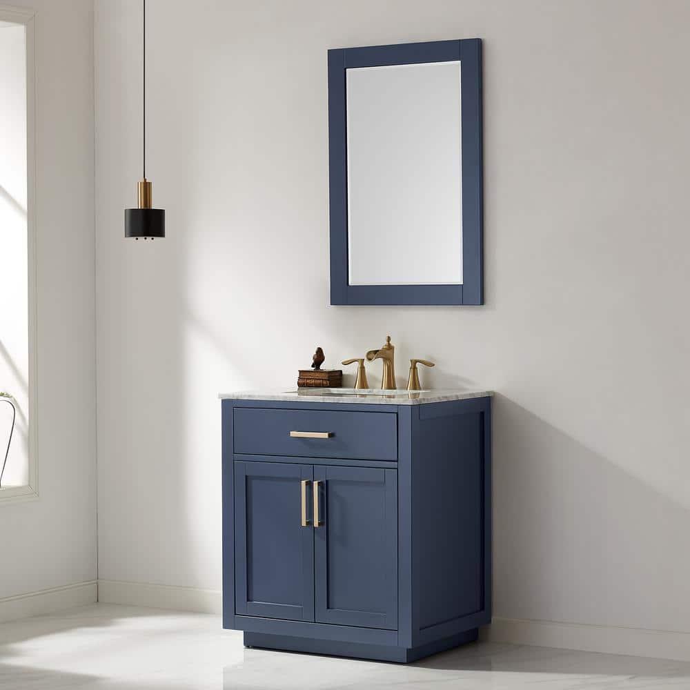 Ivy Wood Flat Wall Mirror