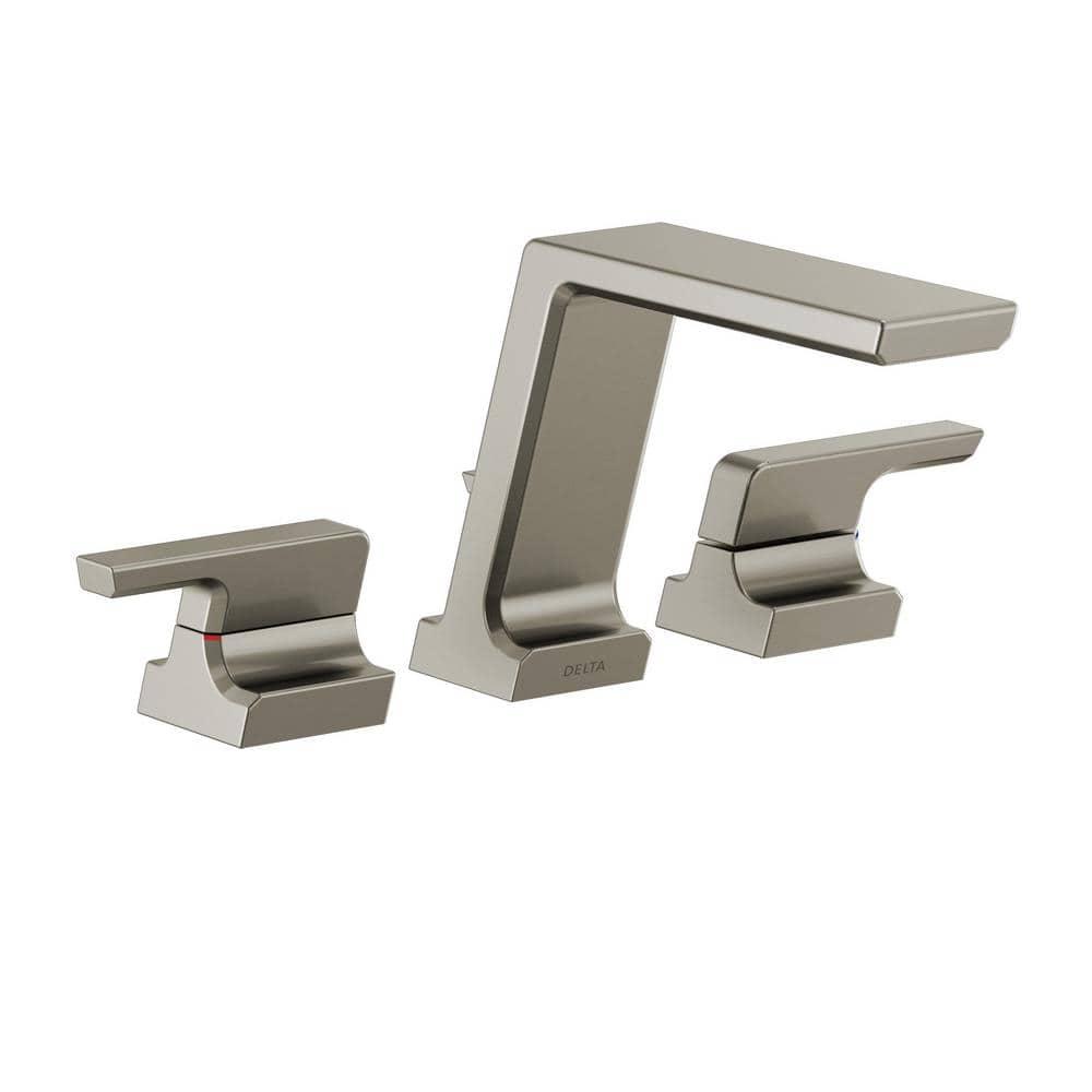 Pivotal Double Handle Deck Mounted Roman Tub Faucet with Optional Handshower