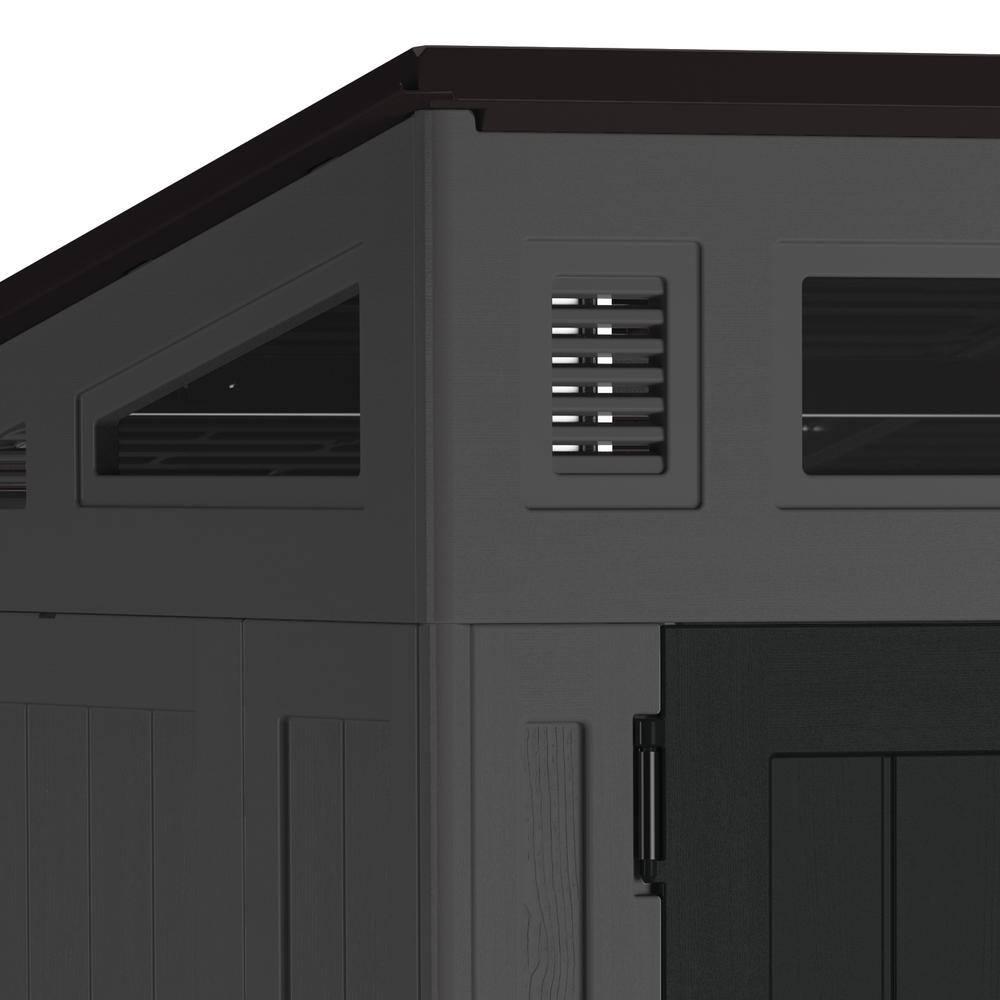 Suncast Suncast Modernist 6 ft. W x 5 ft. D Resin Vertical Storage Shed