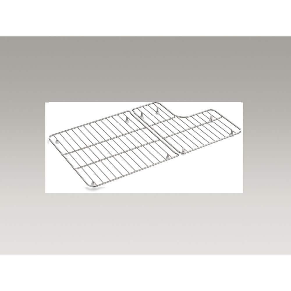 2 Piece Whitehaven Stainless Steel Rack for Whitehaven K-5826/5827 Sinks