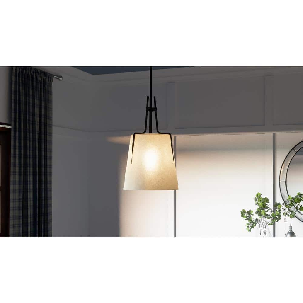 Quoizel Lighting Leona 1 - Light Pendant in  Matte Black