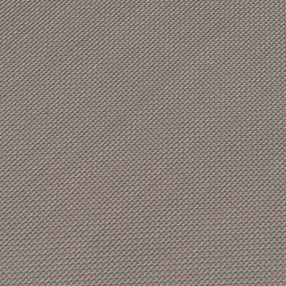 GDF Studio Crested Bay Outdoor Mesh and Aluminum Armless Adjustable Chaise Lounges, Gray and Silver, Set of 2