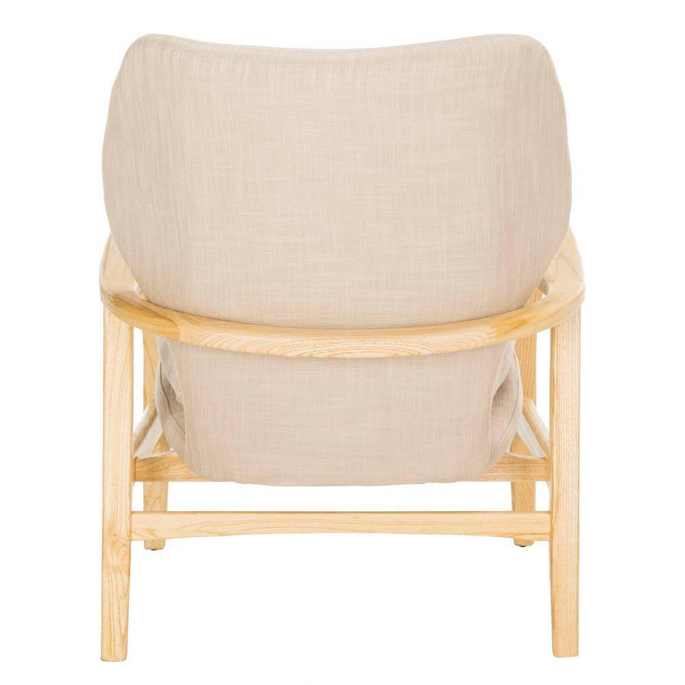 Tarly Accent Chair - ACH9500B - Beige/Natural - Safavieh