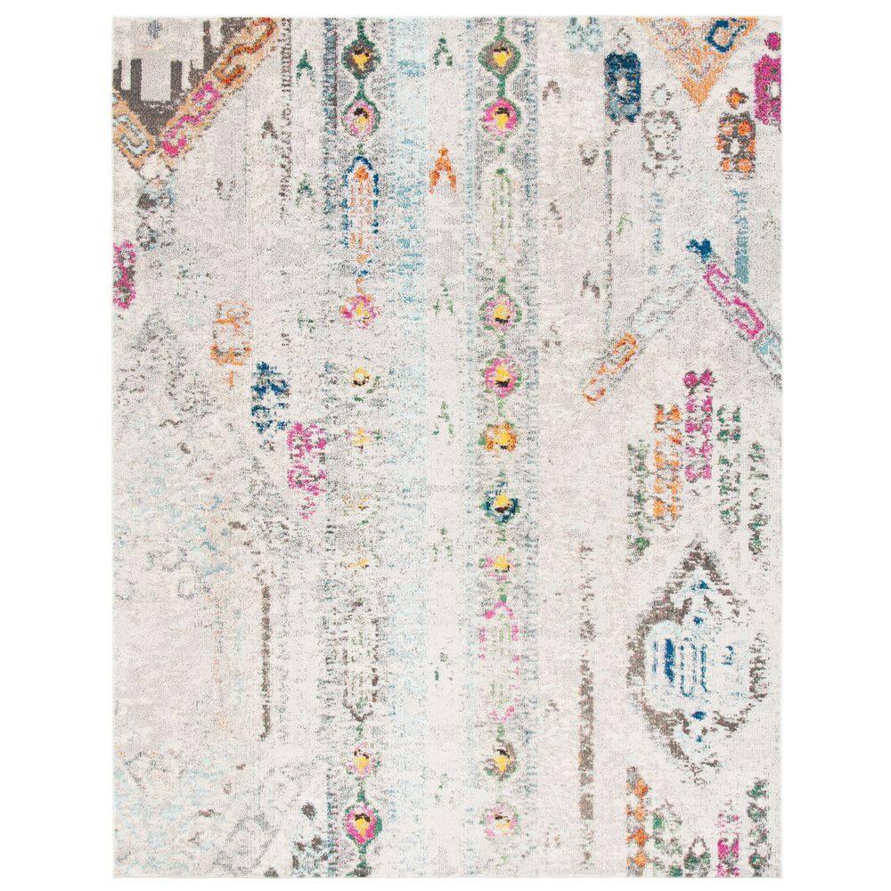 Madison MAD422 Power Loomed Indoor Area Rug - Grey/Blue - 10'x14' - Safavieh
