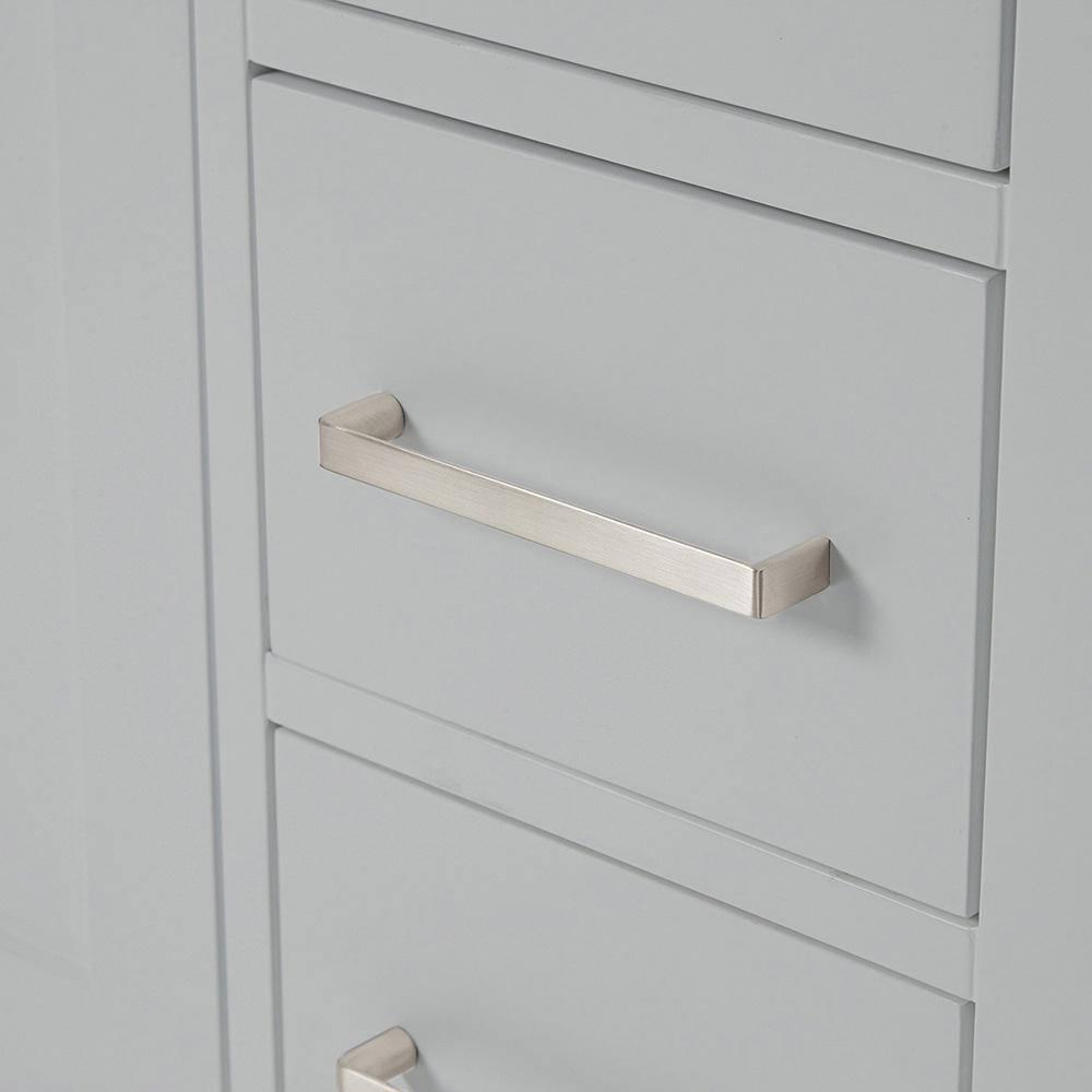 Ariel A049swqrvo Cambridge 49" Free Standing Single Basin Vanity Set - Grey