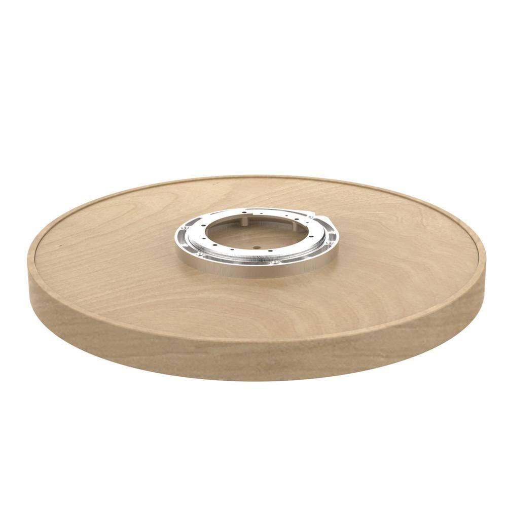 Rev-A-Shelf Rev-A-Shelf Lazy Susan Wooden Circle 1-Shelf w/Swivel Bearings