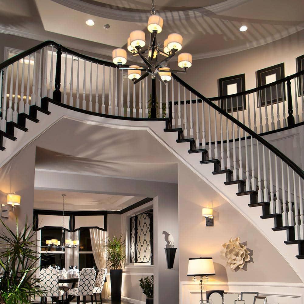 Feit Electric Enhance Blunt Tip E12 (Candelabra) Filament LED Bulb Daylight 60 Watt Equivalence 2 pk