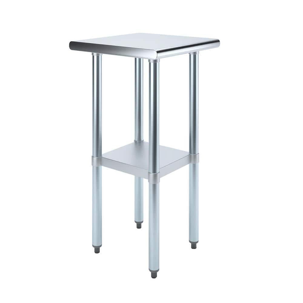 Amgood Stainless Steel Top Workbench