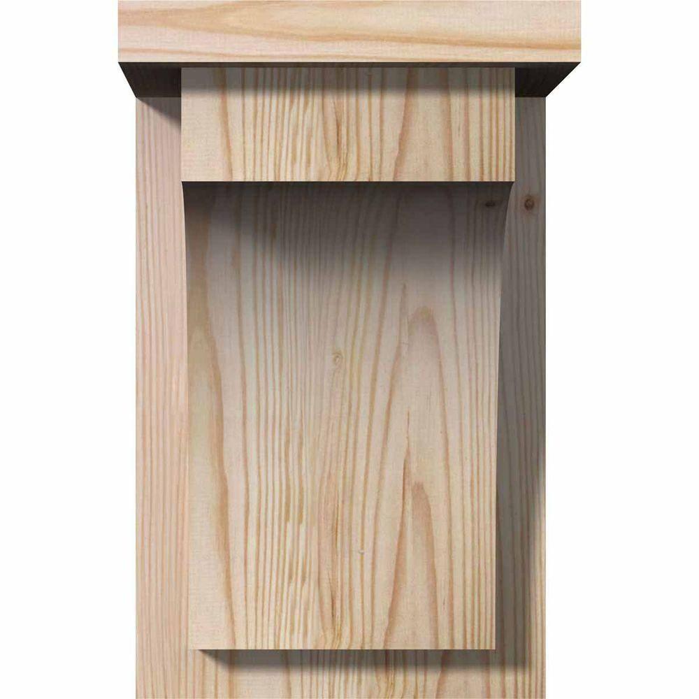 Ekena Millwork Huntington Corbel w/Backplate