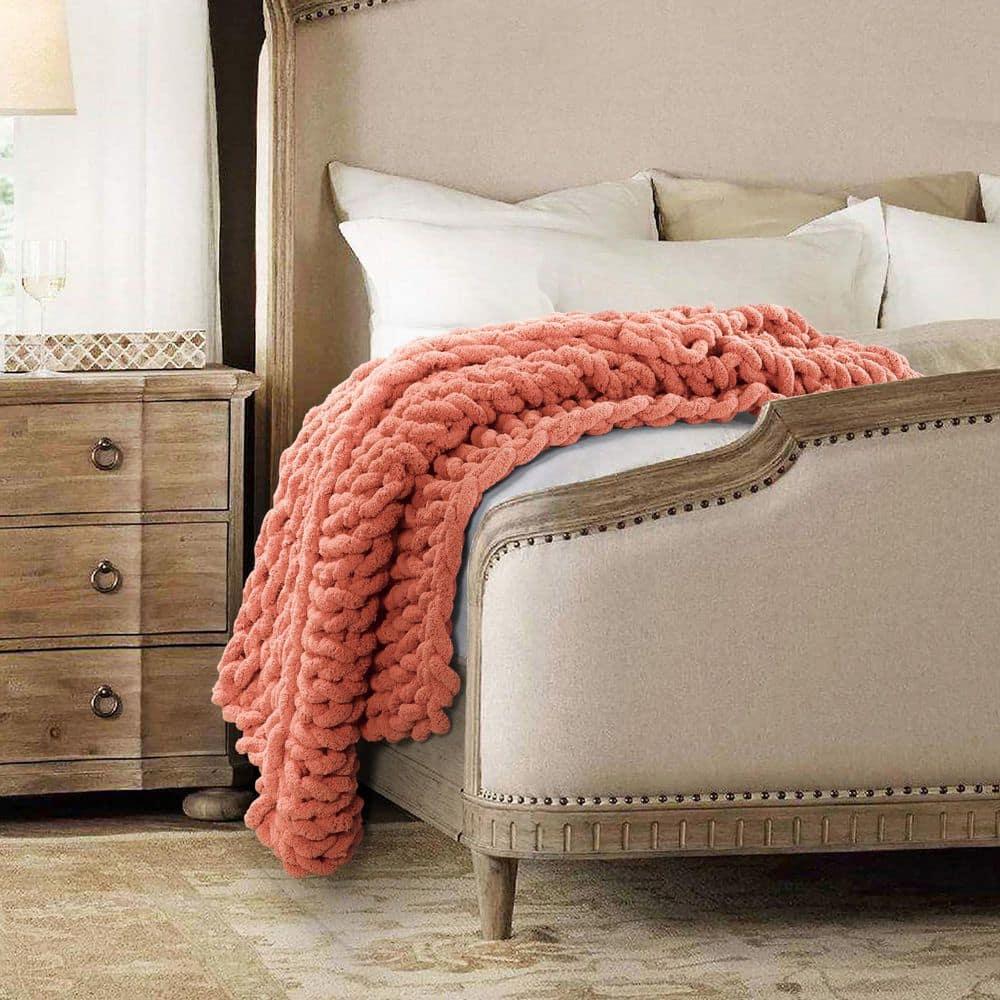 Donna Sharp Chenille Knitted Chenille Throw