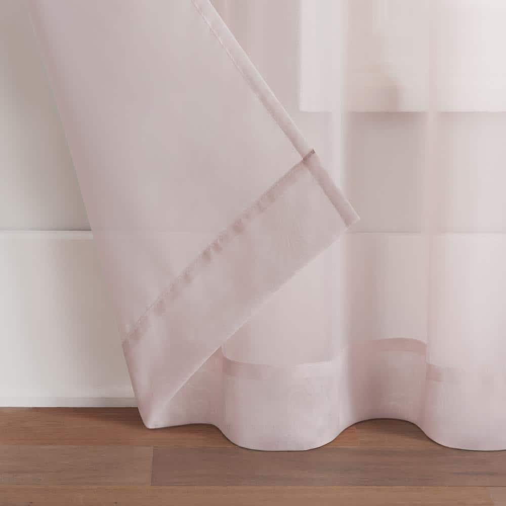 Eclipse Livia Sheer Voile Grommet Curtain Panel