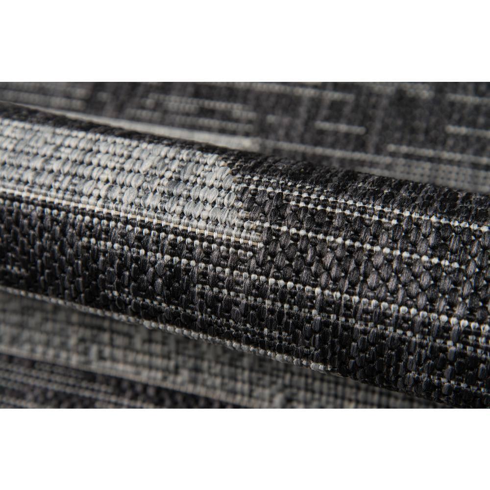 Momeni Villa Monaco Geometric Charcoal Area Rug