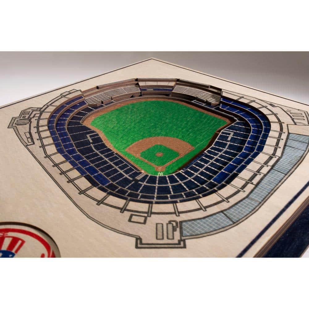 YouTheFan MLB 5-Layer StadiumViews 3D Wall Art