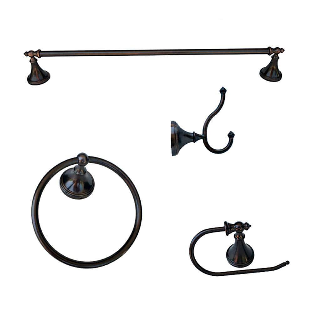 Annchester 4 - Piece Bathroom Hardware Set