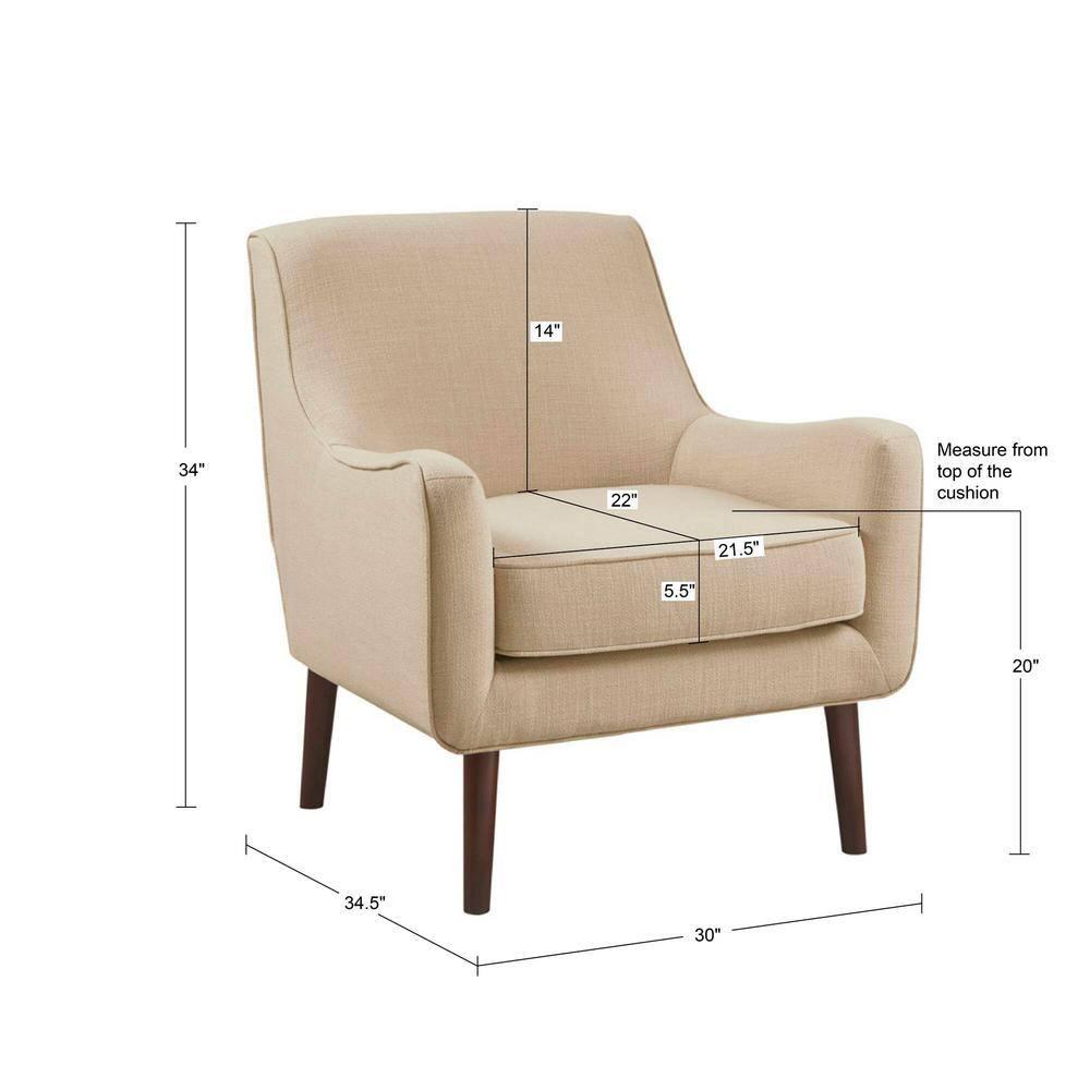 Femi Upholstered Mid-Century Accent Chair