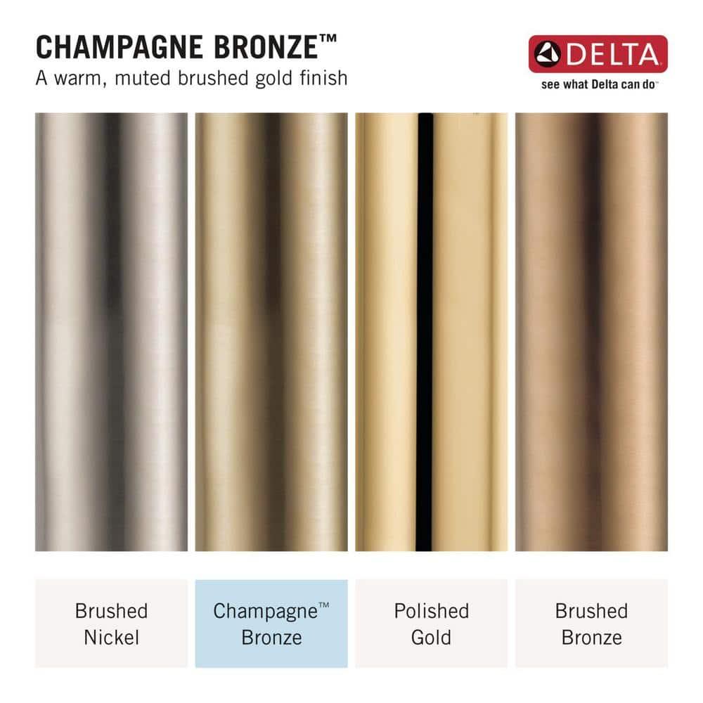 Delta 559Har-Dst Trinsic 1.2 GPM Single Hole Bathroom Faucet - Bronze
