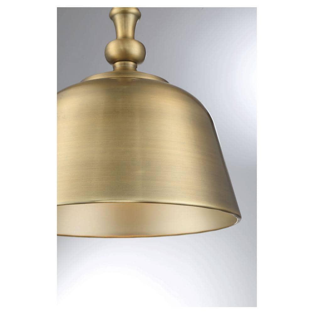 Savoy House Berg 1 - Light Pendant in  Warm Brass