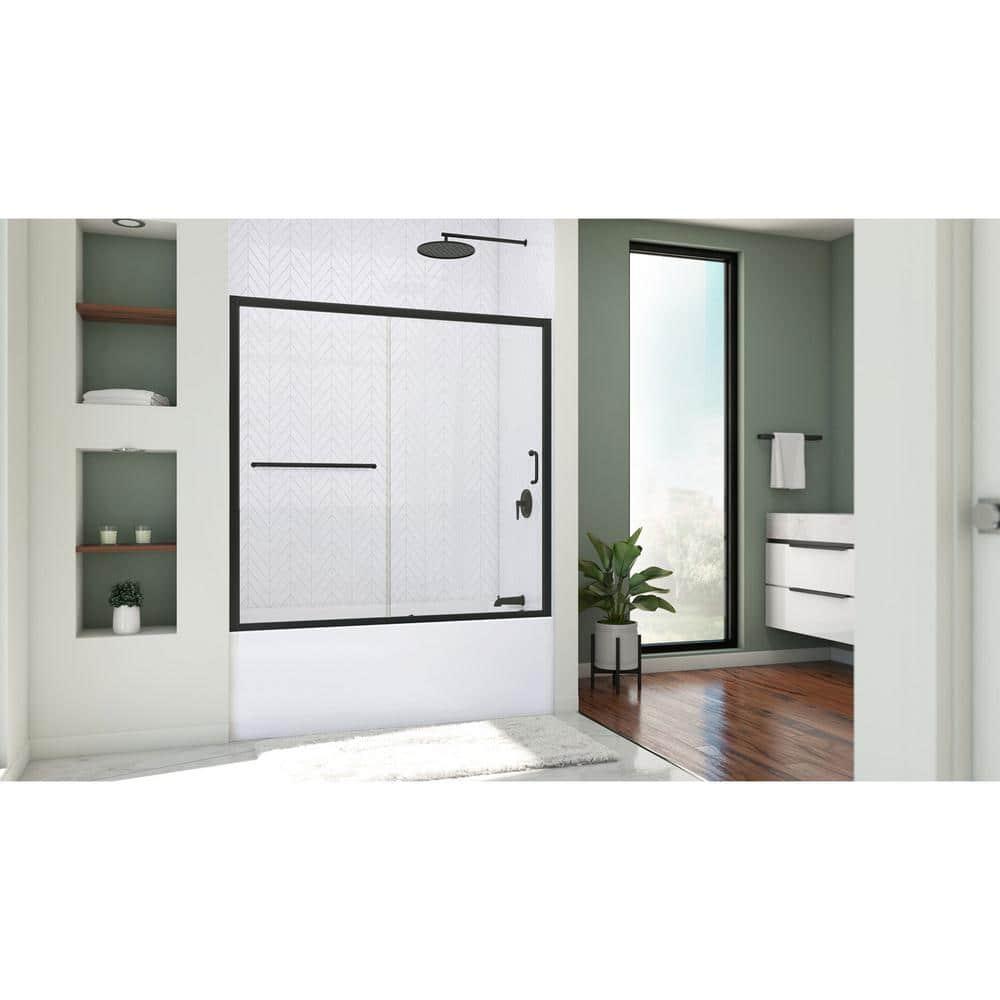 Infinity-Z 28" x 60" Rectangle Sliding Tub Enclosure