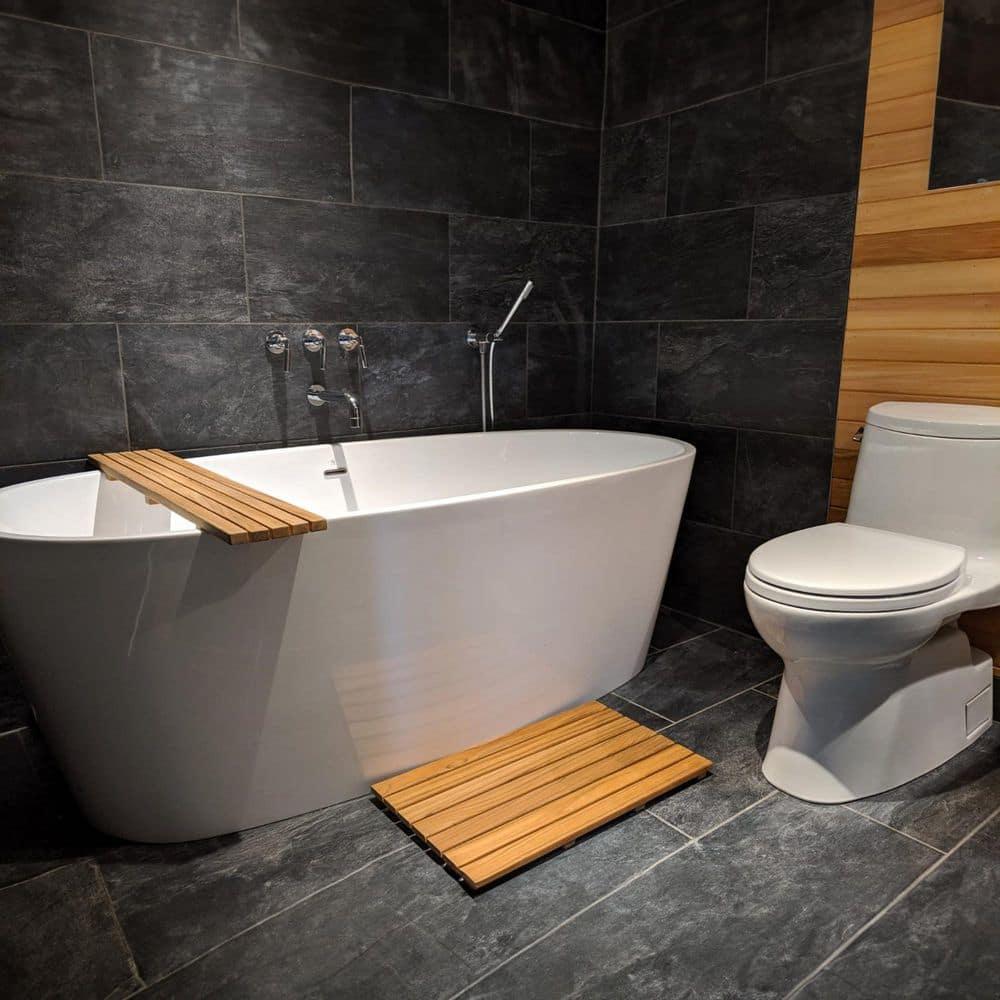 Teak Shower Mat