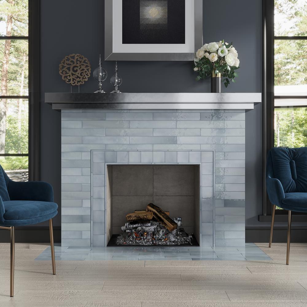 Apollo Tile Silken 7.9'' L x 0.5'' W Ceramic Round Tile Trim (Set of 10)