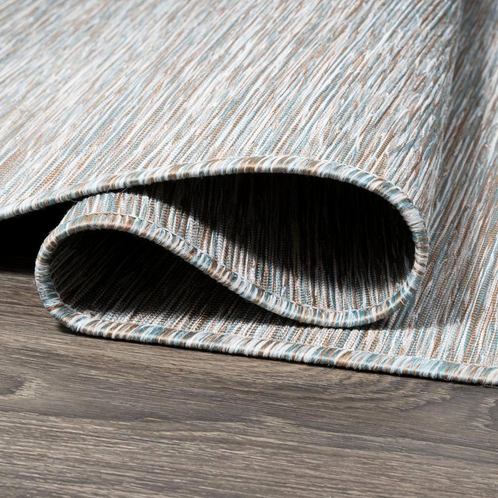 4'x6' Ethan Modern Flatweave Solid  Area Rug, Gray - JONATHAN Y