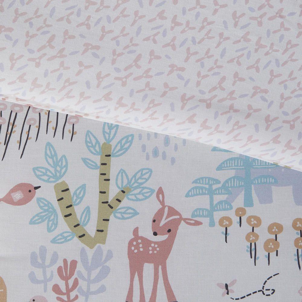 Urban Habitat Kids Iris Woodland Animals Cotton Reversible Comforter