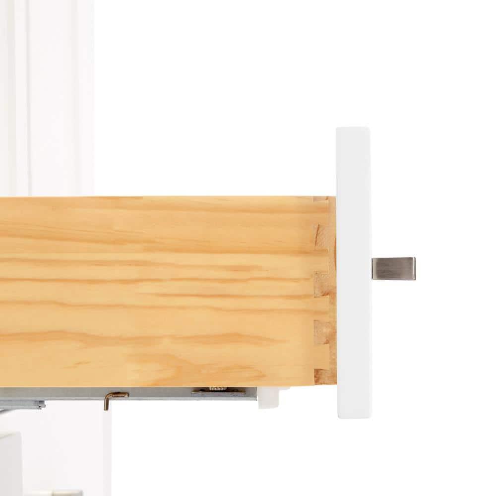 Ariel A061d-Bc Cambridge 60" Double Free Standing Vanity Cabinet Only - White