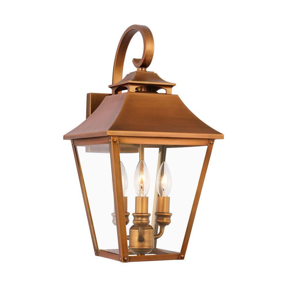 Centerport 3-Light Outdoor Wall Lantern