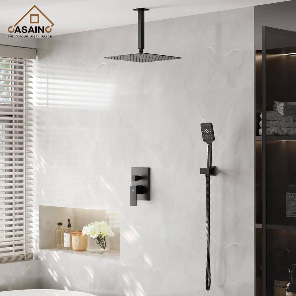 Shower Faucets & Systems All-In-One Kit with Rough in-Valve