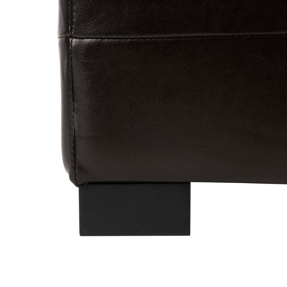 Small Manhattan Storage Bench - Brown - Safavieh