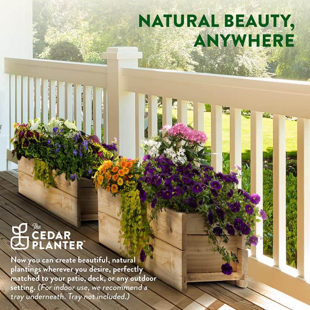 Greenes Fence Greenes Fence Cedar Wood Planter Box Wood Planter Box
