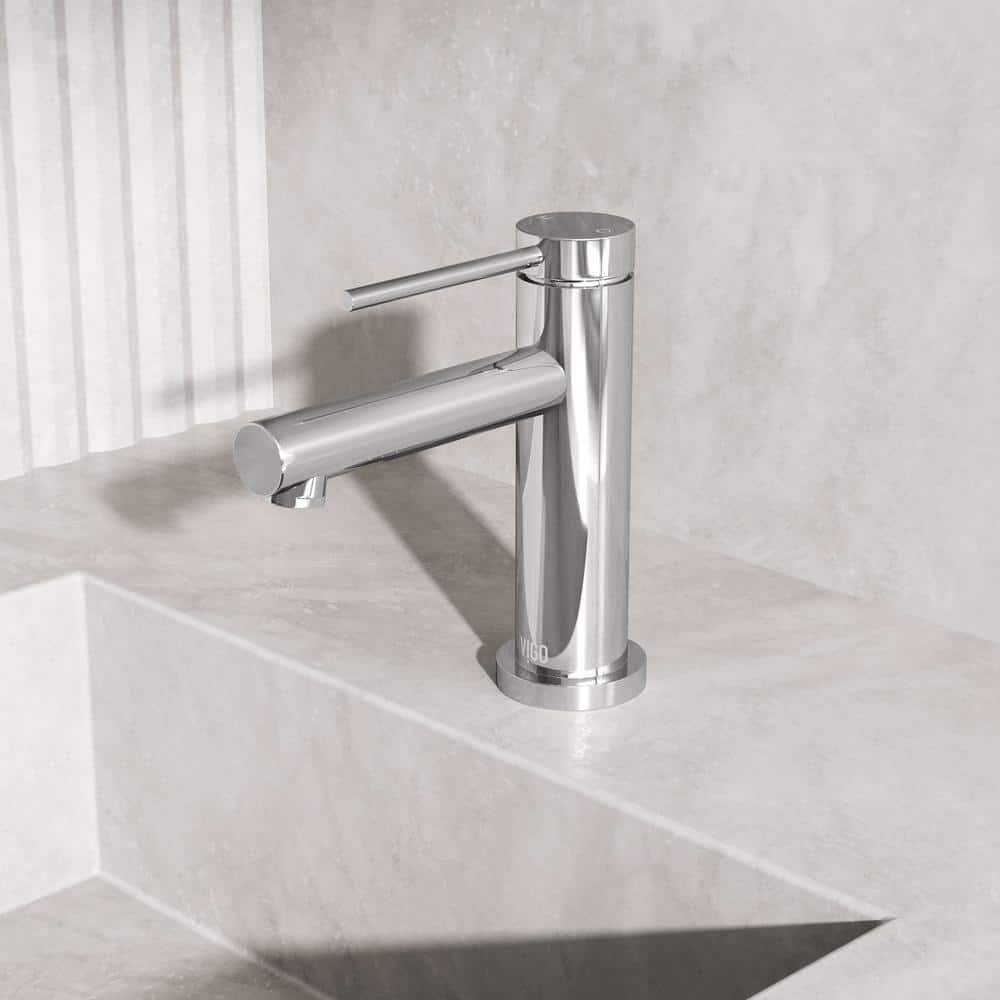 Jewel 6 in. H Single-Hole Single Handle Bathroom Faucet