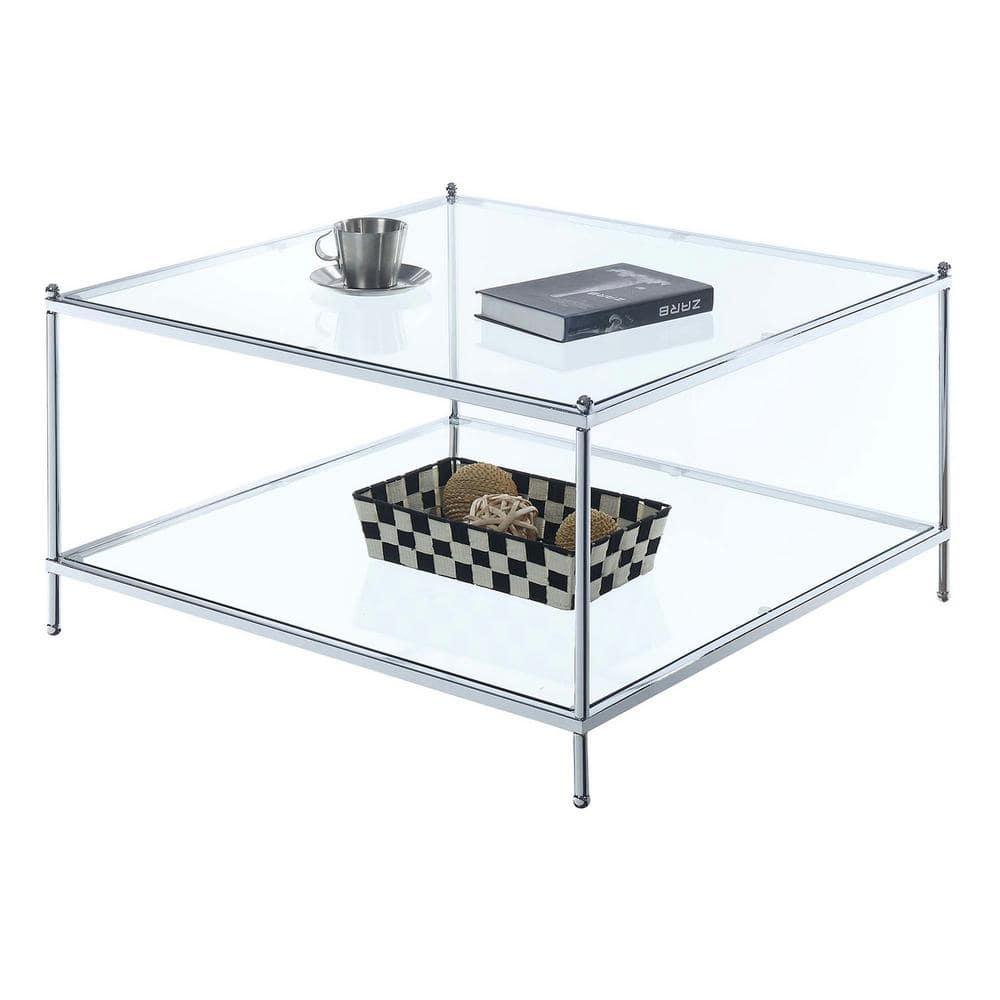 Convenience Concepts Royal Crest Square Coffee Table