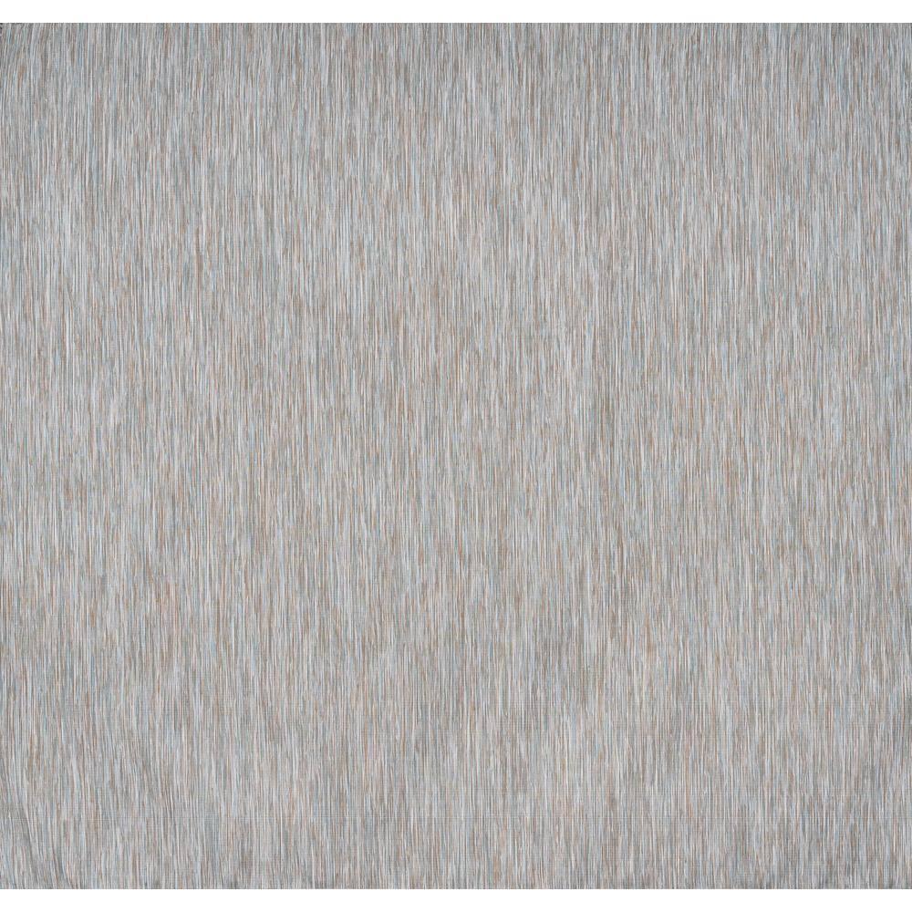 6'x6' Ethan Modern Flatweave Solid  Area Rug, Gray - JONATHAN Y