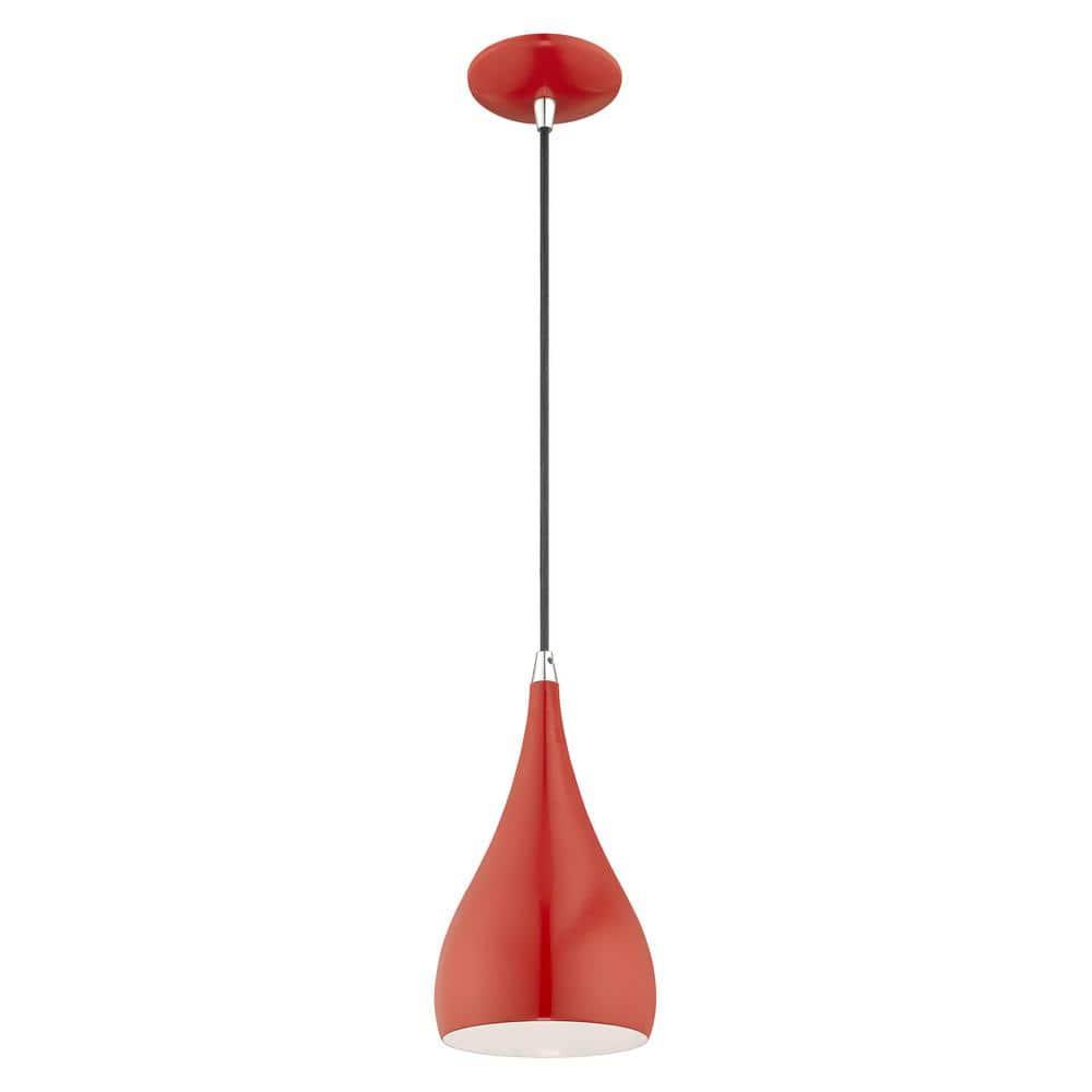 Schultz Single Light Metal Dimmable Pendant