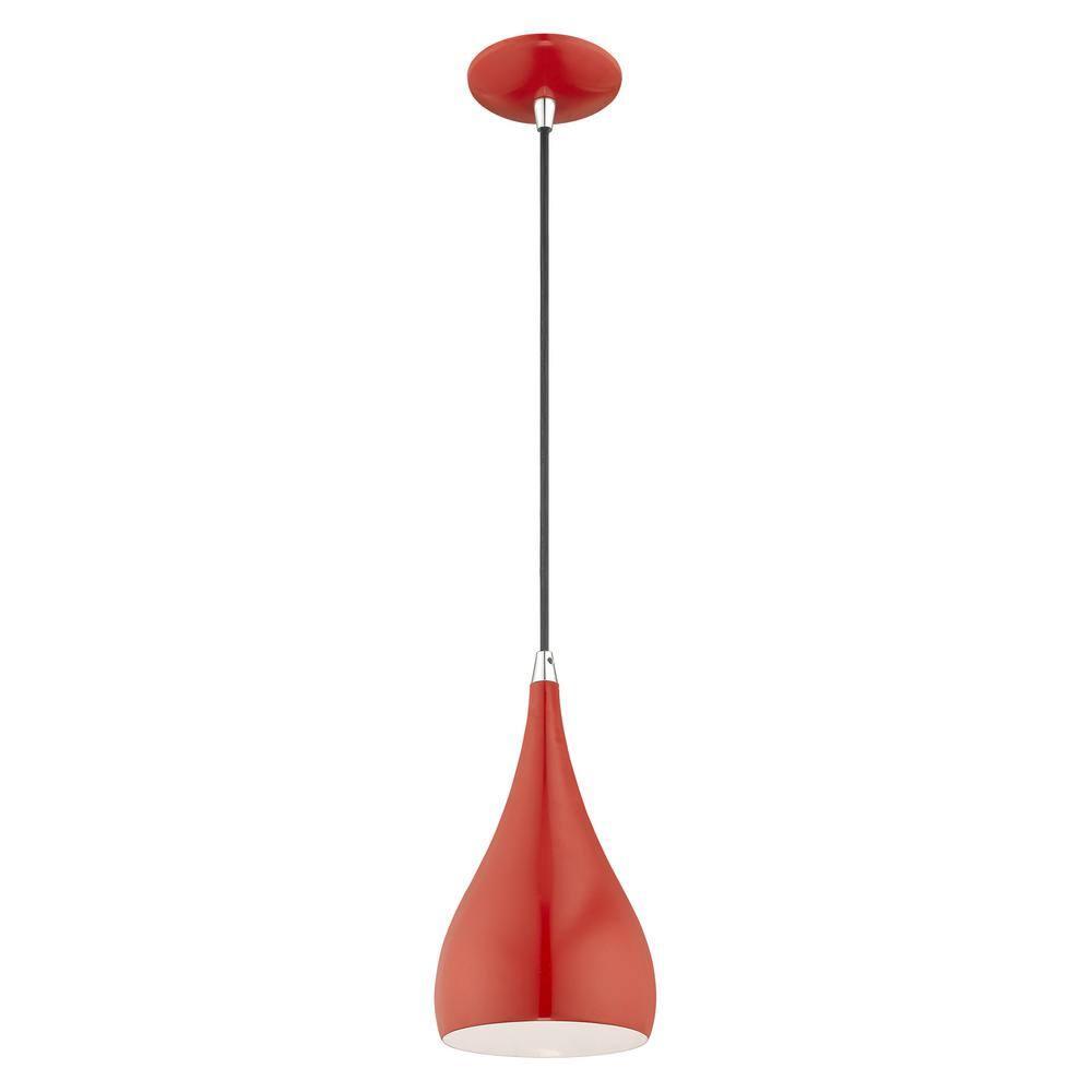 Schultz Single Light Metal Dimmable Pendant