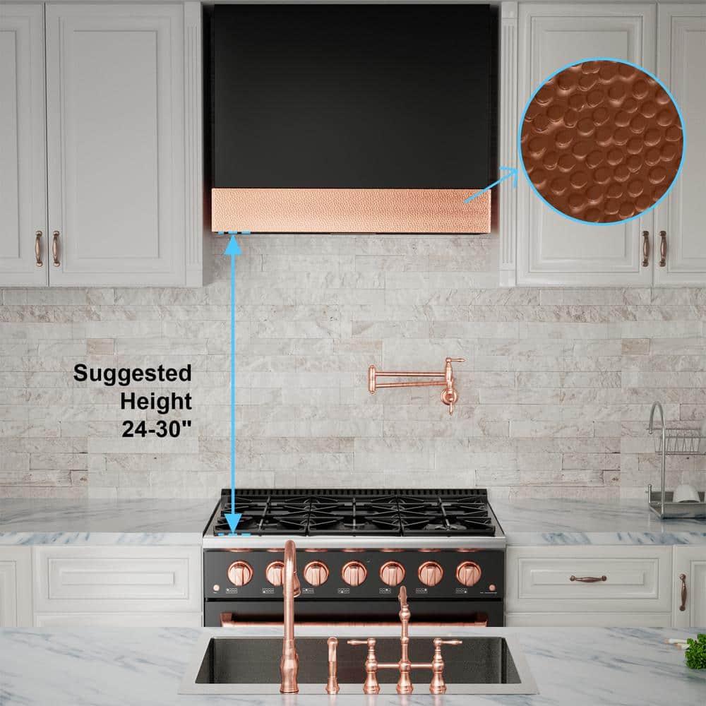 Akicon Akicon 600 CFM Ducted (Vented) Wall Mounted Required Range Hood