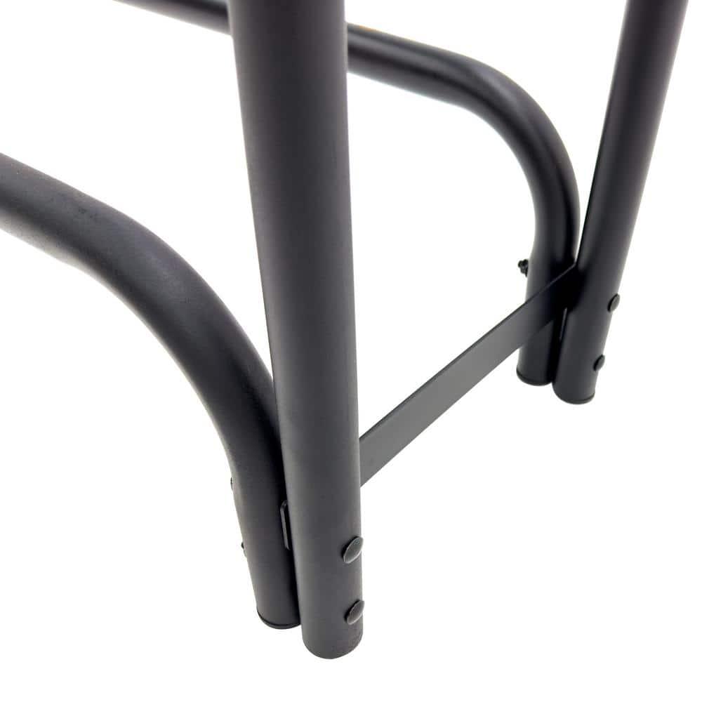 Pleasant Hearth LS938-96 8-Ft Heavy Duty Outdoor Log Rack