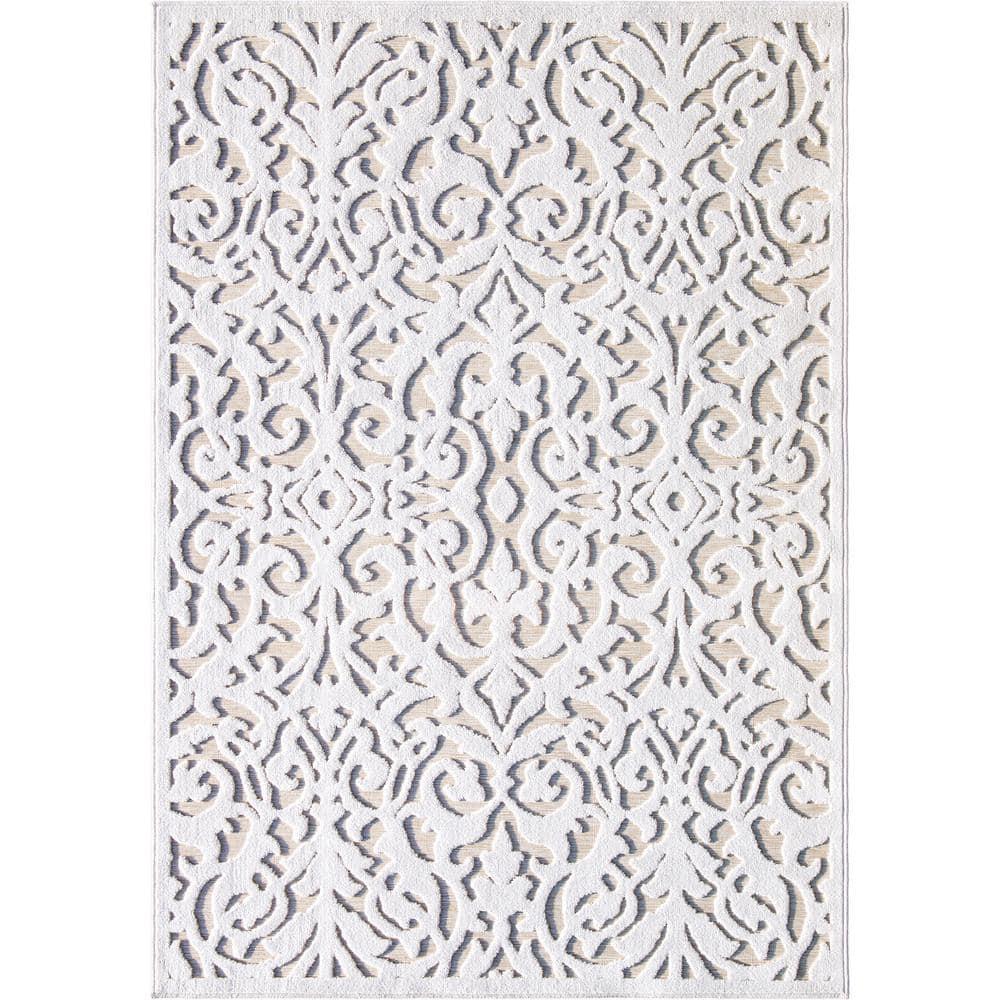 My Texas House Ladybird Natural Driftwood High Low Indoor Outdoor Rug