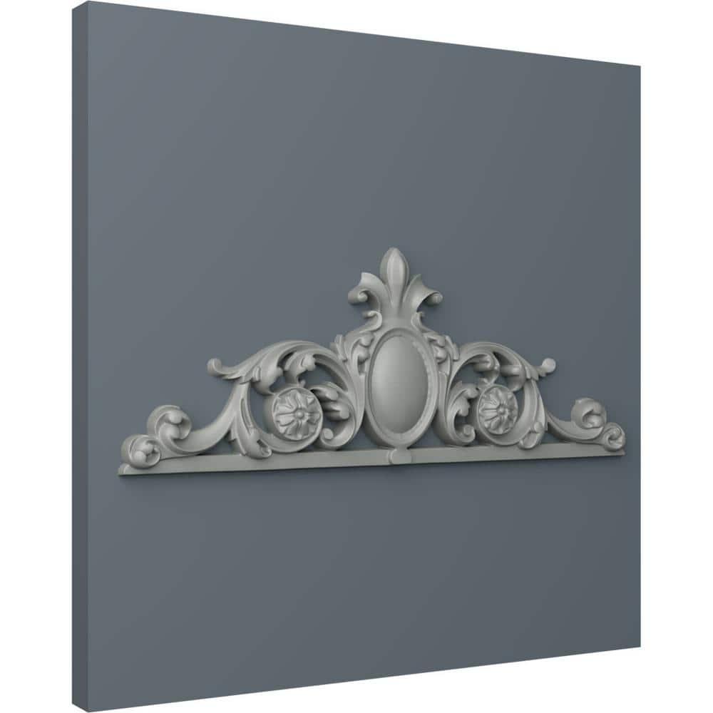 Ekena Millwork Valence 13.75'' H x 36.75'' W D Urethane Onlay Scroll