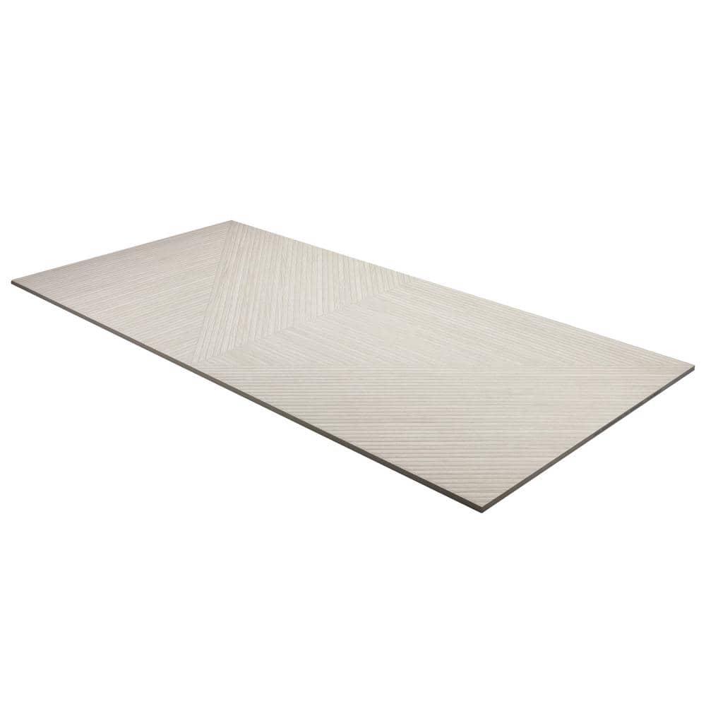 23.62 in. x 47.24 in. Matte Porcelain Wood Look Wall Tile (15.49 Sq. Ft./ case)