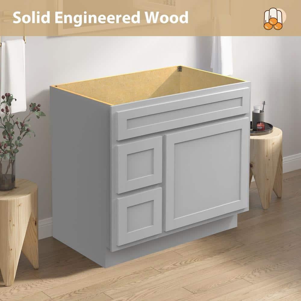 Home Beyond 36" Single Bathroom Vanity Base Only