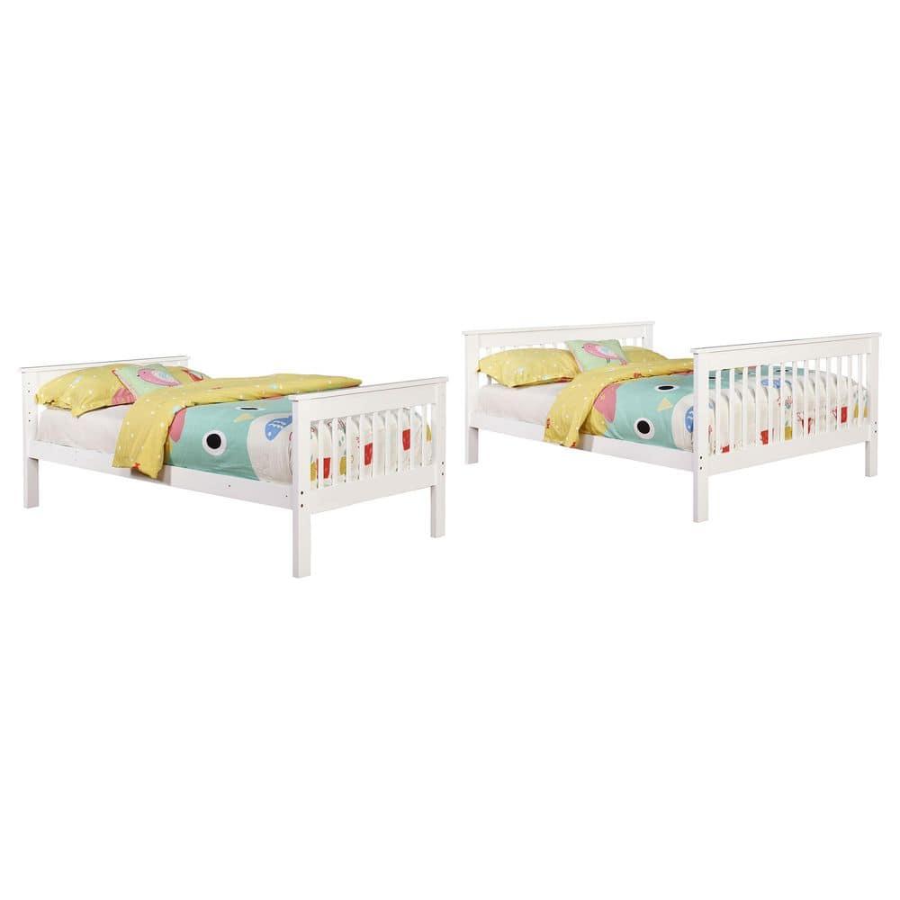 Chapman Twin over Full Bunk Bed White