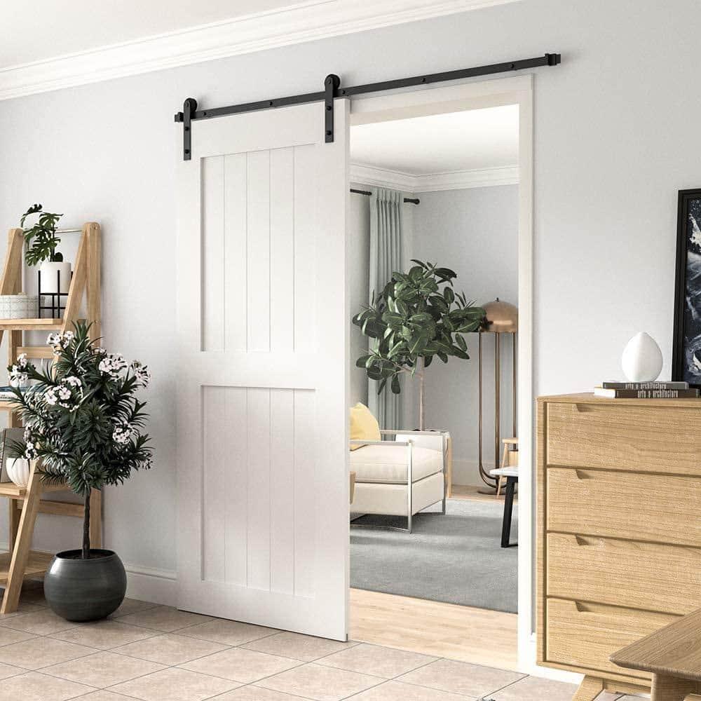Lazio Sliding Standard Single Barn Door Hardware Kit