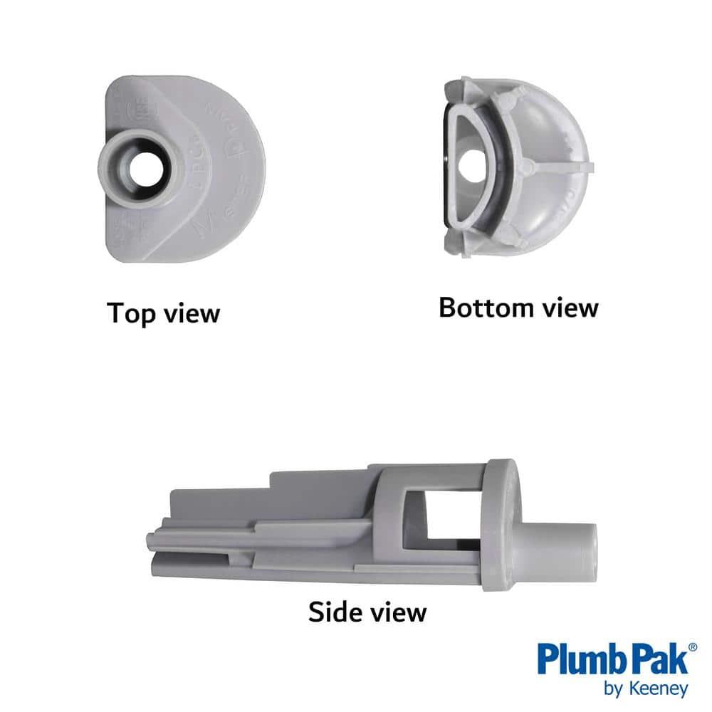Plumb Pak Air Gap for Standpipes Gray Plastic